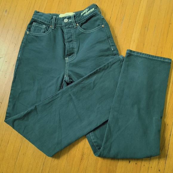 PacSun Land Rover Eco Green Dad Jeans Size XS - Picture 5 of 6